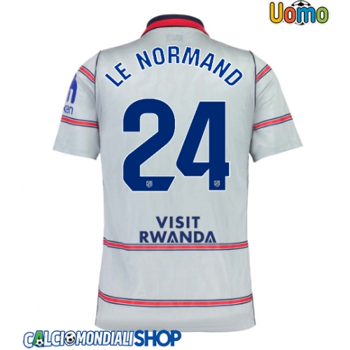 Maglie da calcio Atletico Madrid Robin Le Normand #24 Terza Maglia 2026-27 Manica Corta